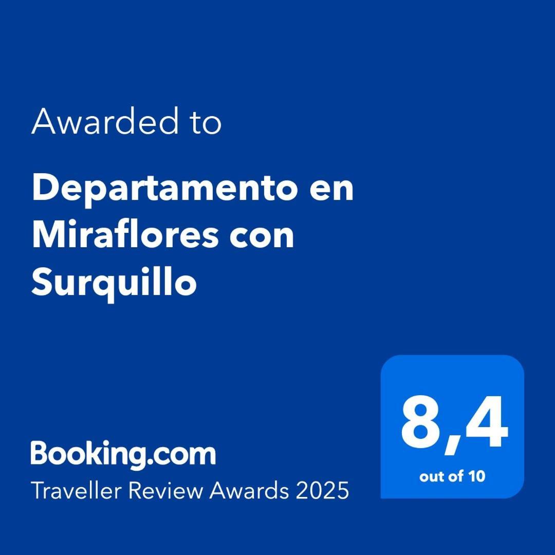 Departamento En Miraflores Con Surquillo リマ エクステリア 写真